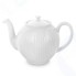 Чайник заварочный PILLIVUYT Plisse фарфор, белый 1,5 л