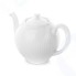 Чайник заварочный PILLIVUYT Plisse фарфор, белый 1,5 л