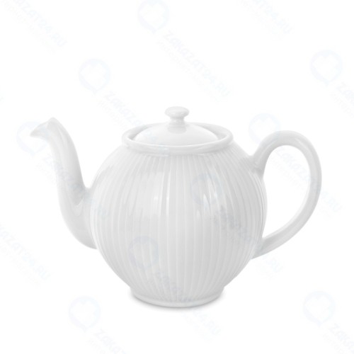 Чайник заварочный PILLIVUYT Plisse фарфор, белый, 500 мл