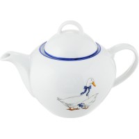 Чайник заварочный Thun "Сапфир" декор "Гуси" 550 мл