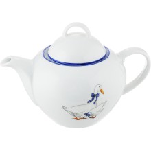 Чайник заварочный Thun "Сапфир" декор "Гуси" 550 мл