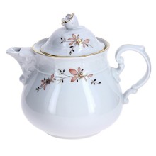 Чайник заварочный Thun "Menuet", декор "Золотые ветки, отводка золото" 1200 мл