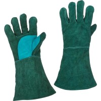 Перчатки-краги спилковые Ампаро Трек-Фрост утепленные пятипалые усиленные