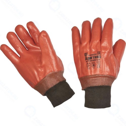 Перчатки защитные Ампаро Арктика утепленные,манжета-резинка, p.10