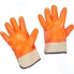 Перчатки защитные АМПАРО нефтеморозостойкие ПВХ утепленные, манжет крага, р. 10
