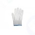 Перчатки для защиты от порезов Bradex «КОЛЬЧУГА» белый, голубой