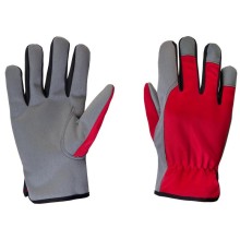 Перчатки рабочие JETA SAFETY трикотажные, иск.кожа утеплен. JetaSafety JLE625-8 цв.красн/сер (M) Перчатки рабочие JETA SAFETY трикотажные, иск.кожа утеплен. JetaSafety JLE625-8 цв.красн/сер (M)