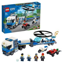 Конструктор LEGO® City Police 60244 Полицейский вертолётный транспорт Конструктор LEGO® City Police 60244 Полицейский вертолётный транспорт