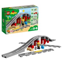 Конструктор LEGO® DUPLO® Town 10872 Железнодорожный мост Конструктор LEGO® DUPLO® Town 10872 Железнодорожный мост