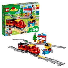 Конструктор LEGO® DUPLO® Town 10874 Поезд на паровой тяге Конструктор LEGO® DUPLO® Town 10874 Поезд на паровой тяге