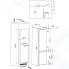 Встраиваемый холодильник Hotpoint-Ariston B 20 A1 DV E/HA