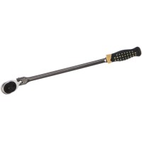 Трещотка ROCK FORCE RF-802218L 1/4"DR, шарнирная, 72-зубцовая