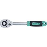 Ключ-трещотка STELS 14027, 1/2", 72 зуба, с быстрым сбросом, CrV