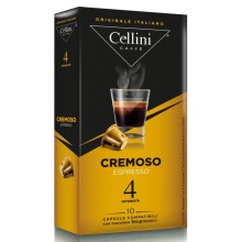Кофе в капсулах CELLINI CREMOSO, 10 шт