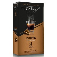 Кофе в капсулах CELLINI FORTE для кофемашин Nespresso, 10 шт