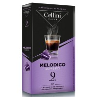 Кофе в капсулах CELLINI MELODICO для кофемашин Nespresso, 10 шт
