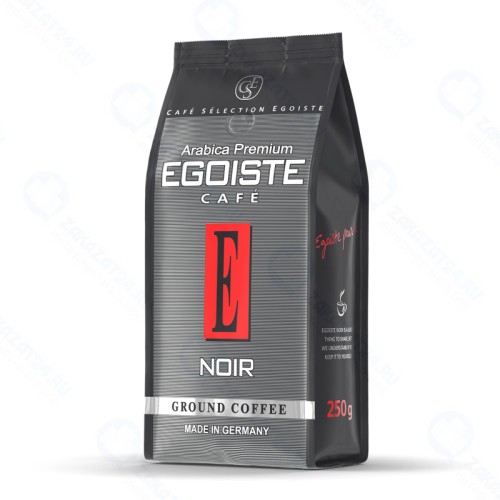 Кофе молотый EGOISTE Noir 250 гр в/у