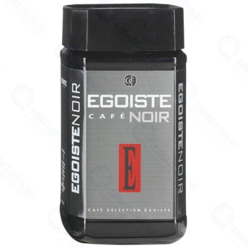 Кофе растворимый сублимированный EGOISTE Noir 100г.