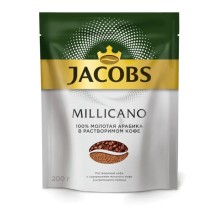 Кофе растворимый сублимированный JACOBS MILLICANO 200г