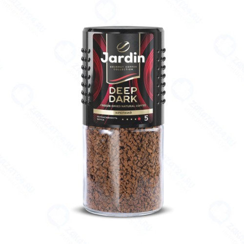Кофе растворимый JARDIN DEEP DARK 95г ст.банка