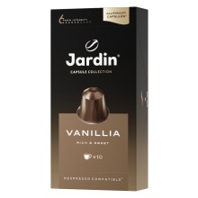 Кофе в капсулах JARDIN Vanillia, для кофемашин Nespesso, 10 капсул