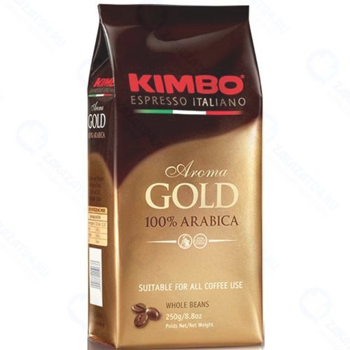Кофе в зернах Kimbo Aroma Gold 250гр