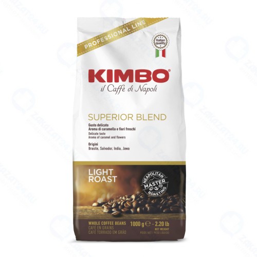 Кофе в зернах Kimbo Superior Blend 1кг.