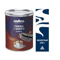 Кофе молотый Lavazza Crema Gusto 250г. ж/б