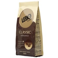 Кофе в зернах LEBO Арабика среднеобжаренный "LEBO Classic", 1000г.