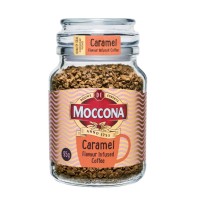 Кофе растворимый Moccona с ароматом карамели 95 г.
