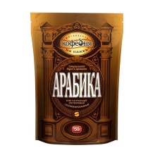 Кофе растворимый Московская кофейня на паяхъ Арабика, сублимированный, пакет 150 г