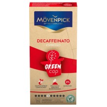 Кофе в капсулах Movenpick Espresso Decaffeinato Green Cap, 10шт