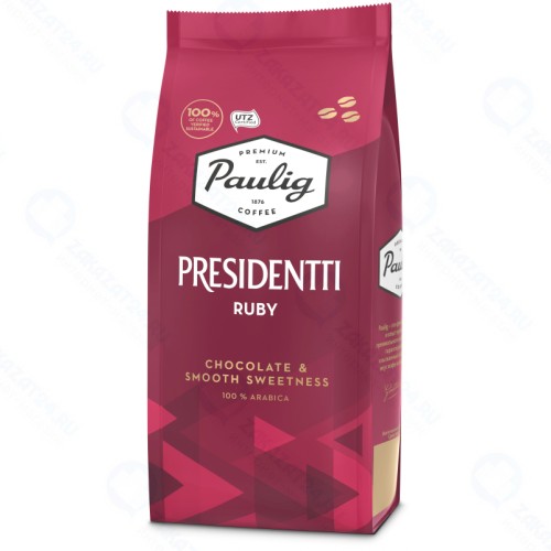 Кофе в зернах Paulig Presidentti Ruby, 250 г.