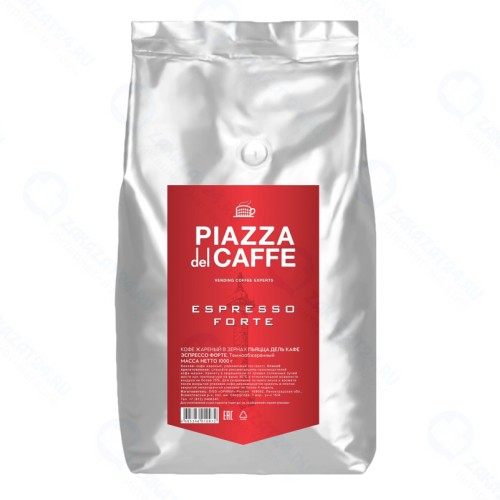 Кофе в зернах Piazza Del Caffe Espresso Forte, 1000г, промышленная упаковка