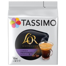 Кофе в капсулах Tassimo L'or Espresso Lungo Profondo, 16 порций