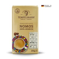 Кофе молотый Tempelmann Nomos 100% ARABICA, 250 г.