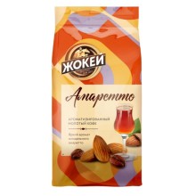 Кофе молотый ЖОКЕЙ Амаретто, ароматизированный, 150г, м/у