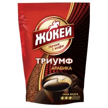 Кофе растворимый ЖОКЕЙ Триумф сублимированный, 150г