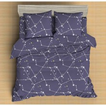 Двуспальный комплект постельного белья Amore Mio Asterisk (31493)