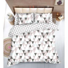 Двуспальный комплект постельного белья Amore Mio BZ Miles, простынь на резинке Двуспальный комплект постельного белья Amore Mio BZ Miles, простынь на резинке