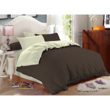 Двуспальный комплект постельного белья Amore Mio Cappuccino (15594)