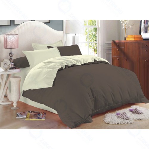 Двуспальный комплект постельного белья Amore Mio Cappuccino (15594)