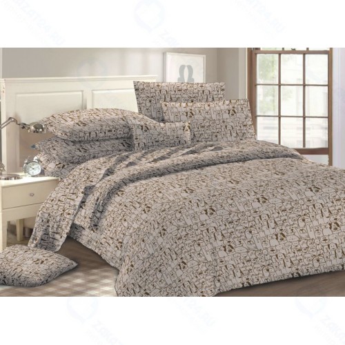 Двуспальный комплект постельного белья Amore Mio Dogs (24592)