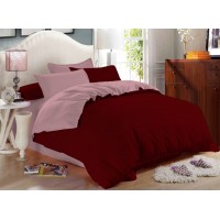 Двуспальный комплект постельного белья Amore Mio Garnet (15600)