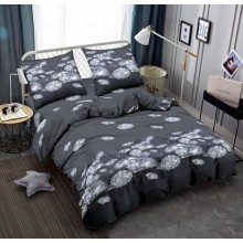 Евро комплект постельного белья Amore Mio Black (21971)