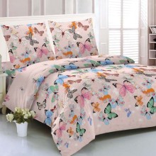 Евро комплект постельного белья Amore Mio Butterflies (3039)