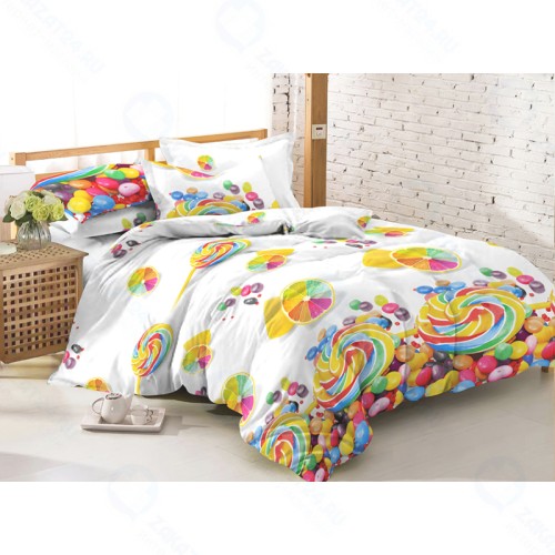 Евро комплект постельного белья Amore Mio Candy (12041)