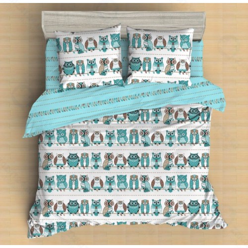 Евро комплект постельного белья Amore Mio Garland (31464)