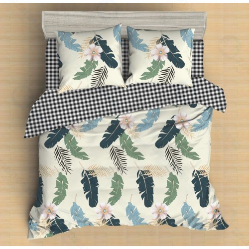 Евро комплект постельного белья Amore Mio Tropic (31470)