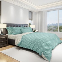 Полутораспальный комплект постельного белья Amore Mio Dots (14044)